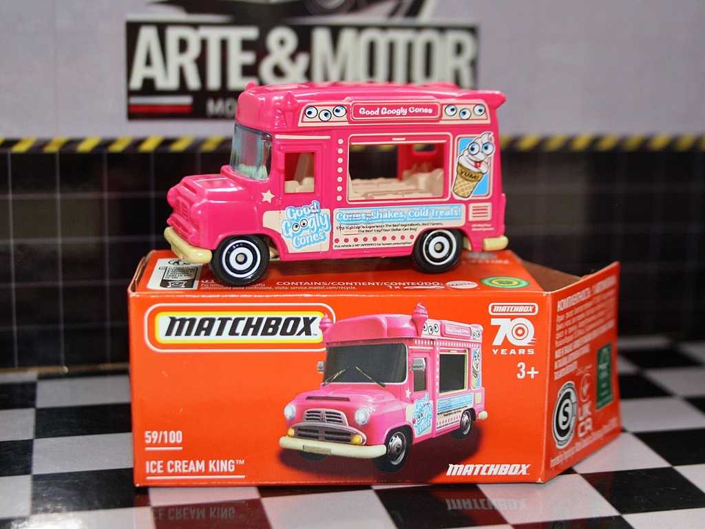 1:64 Camion Ice cream King