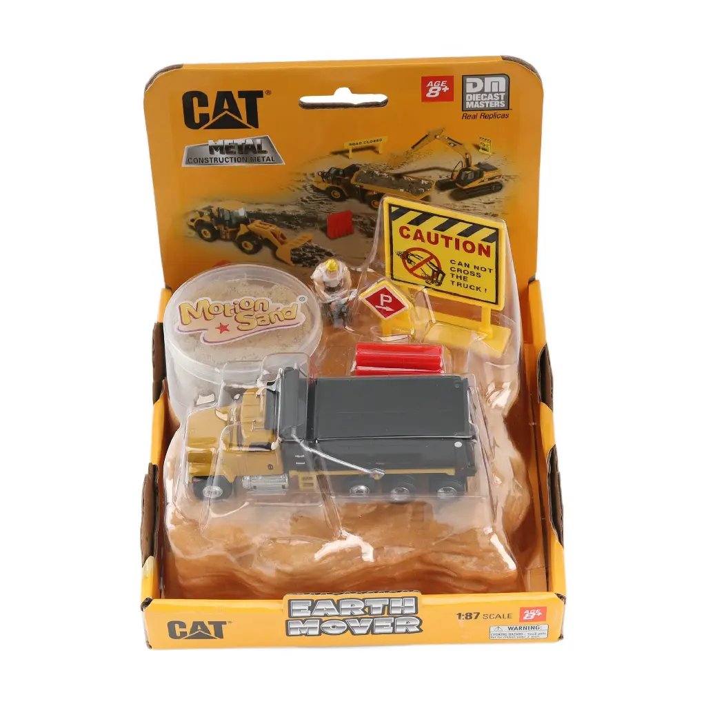 1:87 Set de juego Caterpillar con volqueta CT681