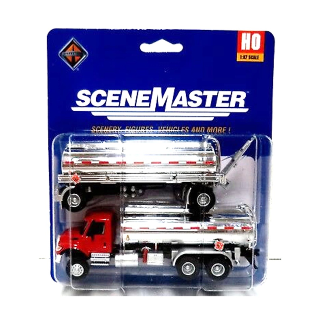 1:87 Tanque con tráiler Internacional 7600