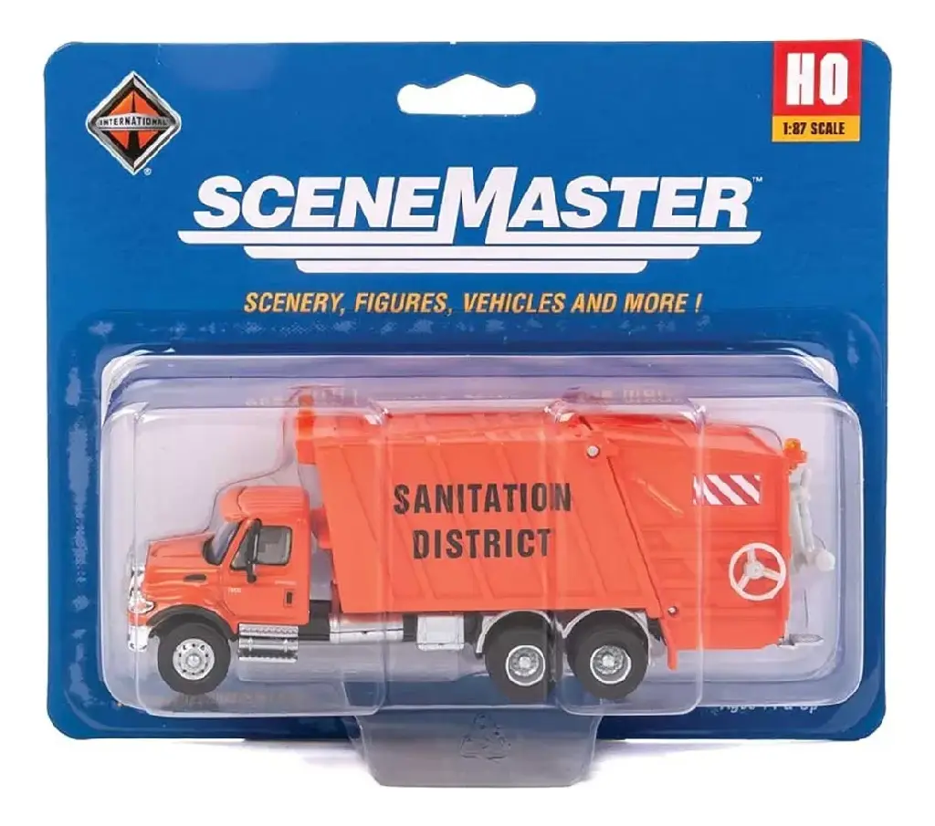 1:87 Internacional  7600 camion recolector de basura