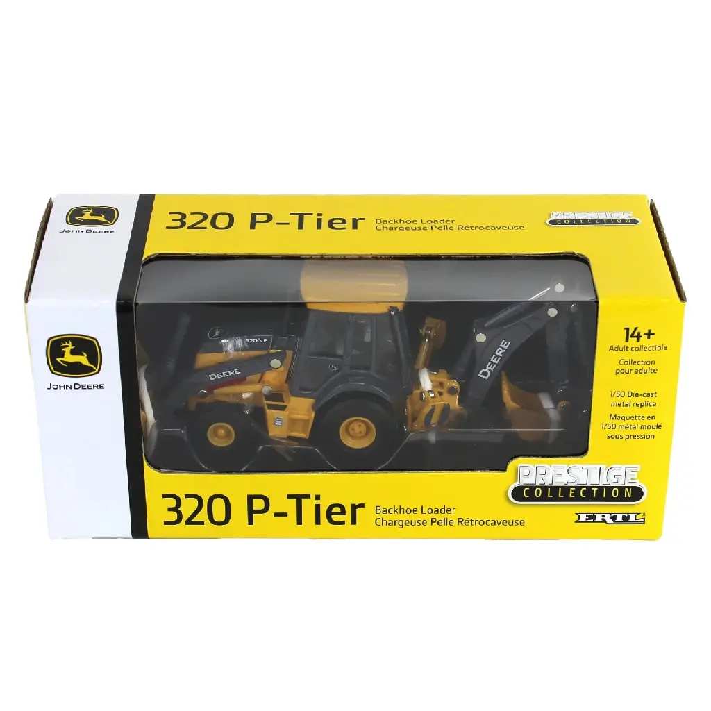 1:50 Retrocargador John deere 320-P