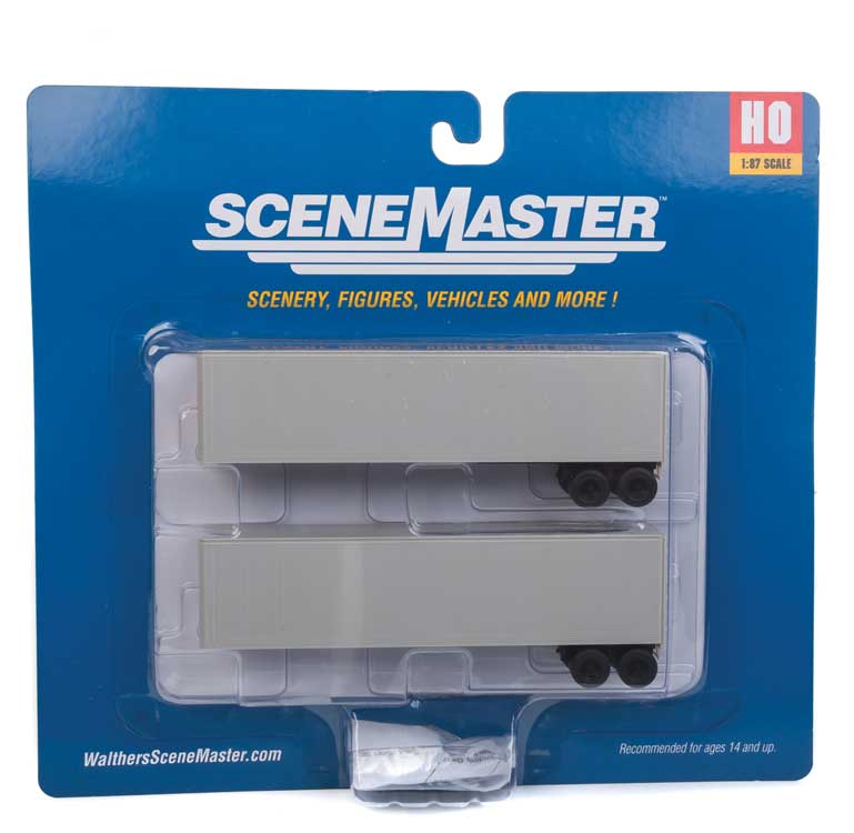 1:87 Tráiler tipo furgón 40' (set x 2)
